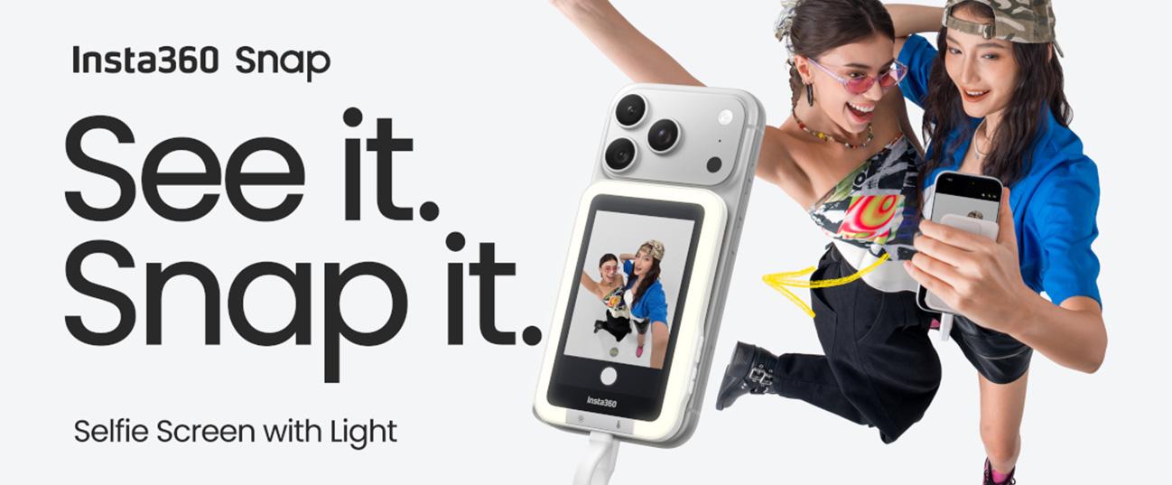 Insta360 Snap Selfie Screen