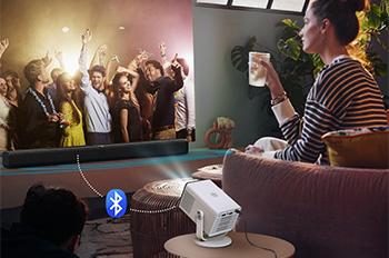 HP MC400 Mobile Cinema Φορητός Projector 1280P