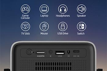 HP MC475 Mobile Cinema Φορητός Projector