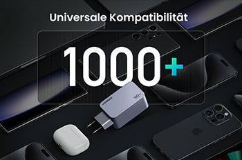  φορτιστής ταξιδίου UGREEN Nexode Pro 3 Port GaN Mini 100W