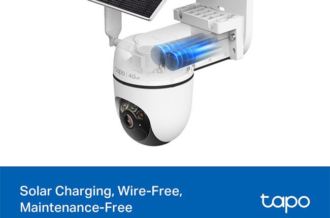 TP-LINK Tapo C615G KIT 4G Εξωτερική Κάμερα White