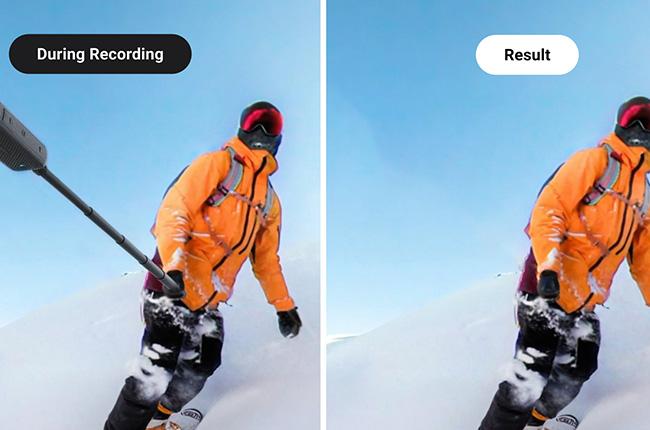 Insta360 2 σε 1 Invisible Selfie Stick + Tripod