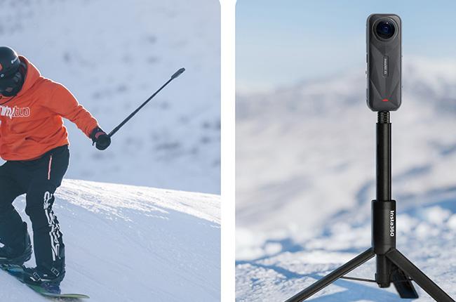 Insta360 2 σε 1 Invisible Selfie Stick + Tripod