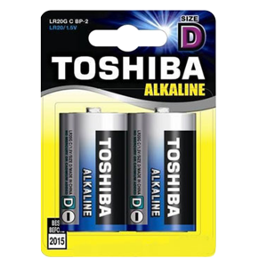 ΜΠΑΤΑΡΙΑ  TOSHIBA LR20  BP2 TEM